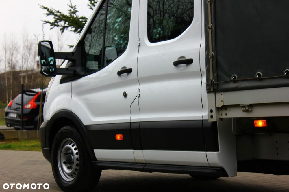 Ford TRANSIT BRYGADÓWKA 2.0 TDCI 130KM 7 OSÓB PAKA PLANDEKA OŚWIETLENIE ROBOCZE - 4