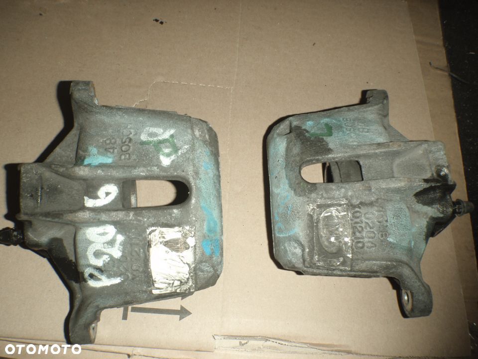 zacisk jarzmo hamulcowe tarcza klocki peugeot 206 206+ 206cc 207 306 oryginal jak nowy - 12