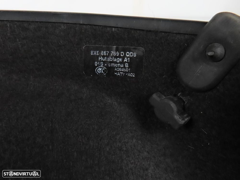 Chapeleira / Tabuleiro mala Usado / Original AUDI A1 (8X1, 8XK)/AUDI A1 Sportbac... - 3