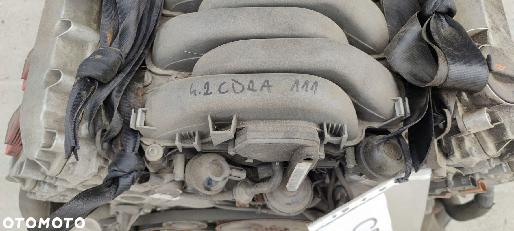 SILNIK KOMPLETNY AUDI A8 D4 4.2 FSI CDRA *KOMPLET* - 8