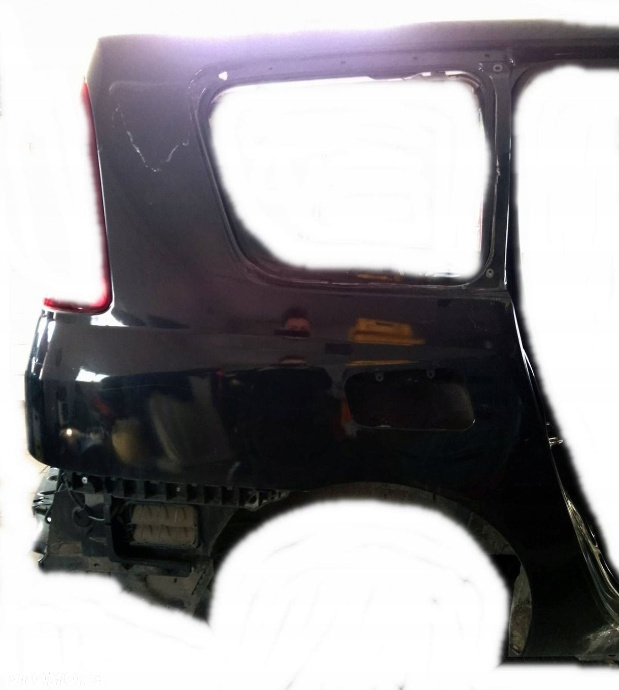 RENAULT ESPACE IV LIFT ĆWIARTKA BŁOTNIK PRAWA TYŁ TYLNA KOD KOLORU NV676 - 1