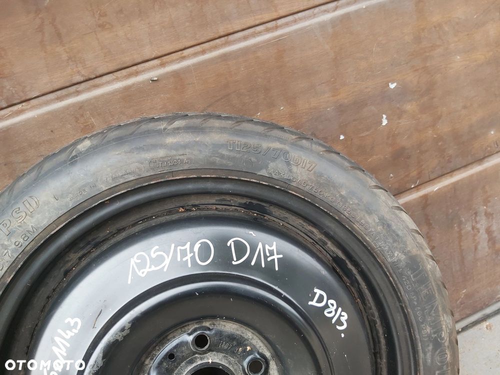 TOYOTA Auris I II Corolla E16 E18 E21 Dojazdówka koło zapasowe 17 5x114,3 - 4