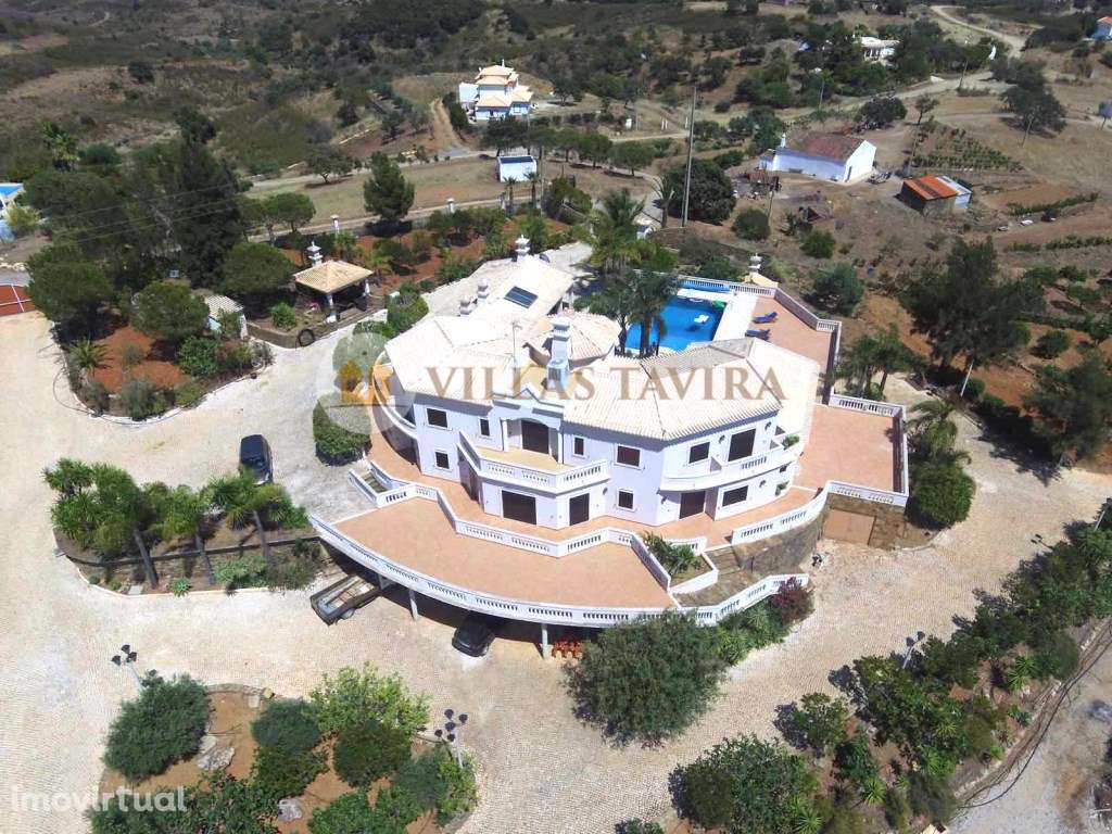 Moradia T4+2 de Luxo na Serra Algarvia com Vista para o Mar e Piscina - Grande imagem: 2/54