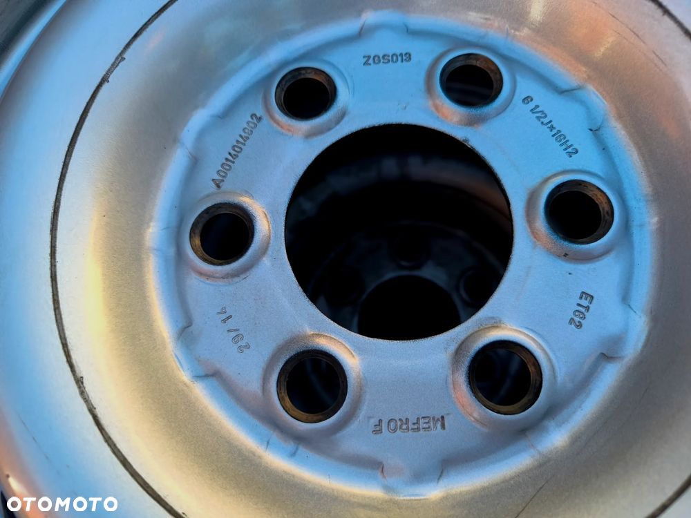 6x130 Felgi Stalowe Stal 16C 16 C Koła Letnie Lato MERCEDES SPRINTER VW CRAFTER 7mm Legnica ALU-RAD 235/65 - 3