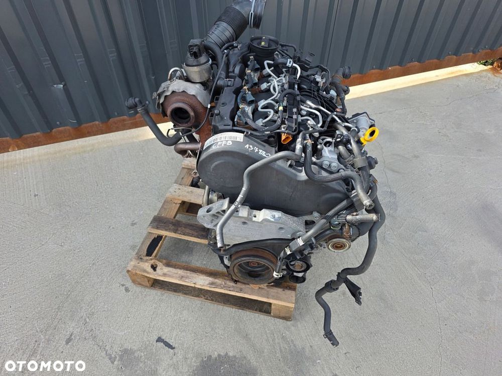 SILNIK KOMPLETNY AUDI VW SEAT SKODA 2.0 TDI CFF CFFB 137882 KM ORYGINAŁ ! - 12
