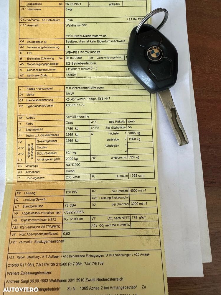 BMW X3 xDrive20d Aut. Edition Exclusive - 36