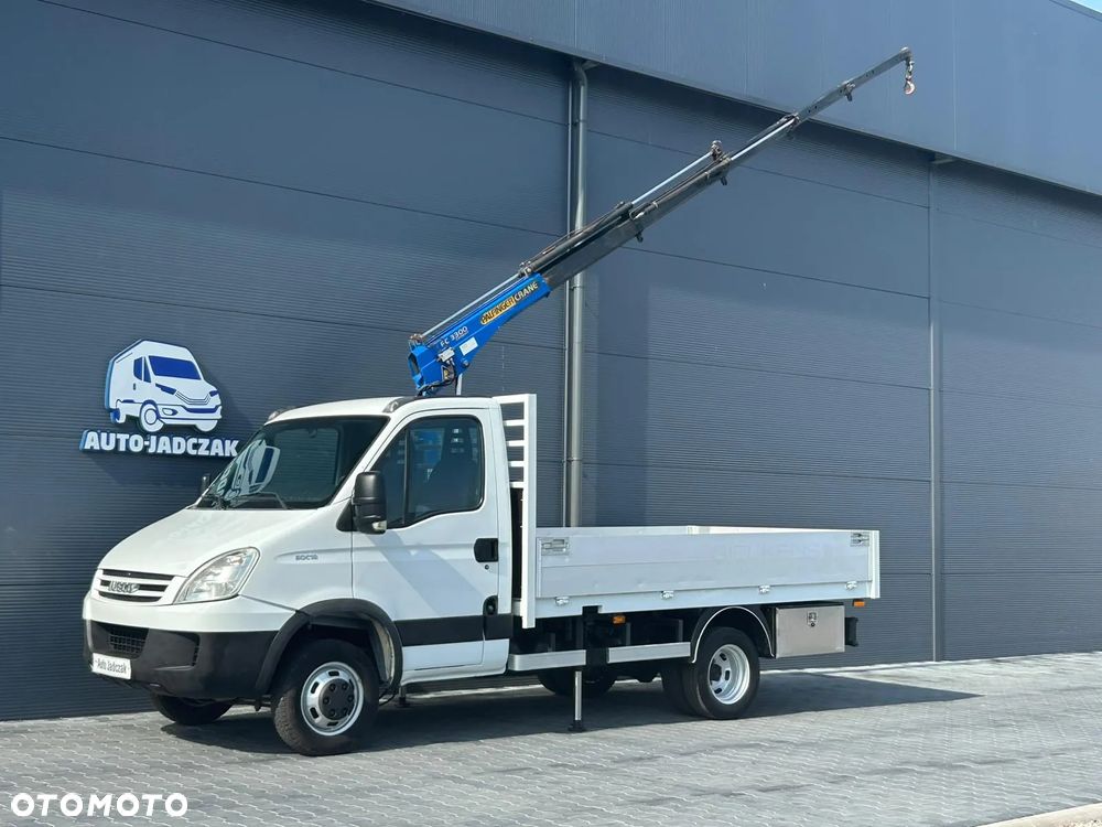 Iveco Daily 50C18 35C18 3.0 HPI żuraw HDS Palfinger PC3300 2090kg SKRZYNIA 3,6m **Super stan**