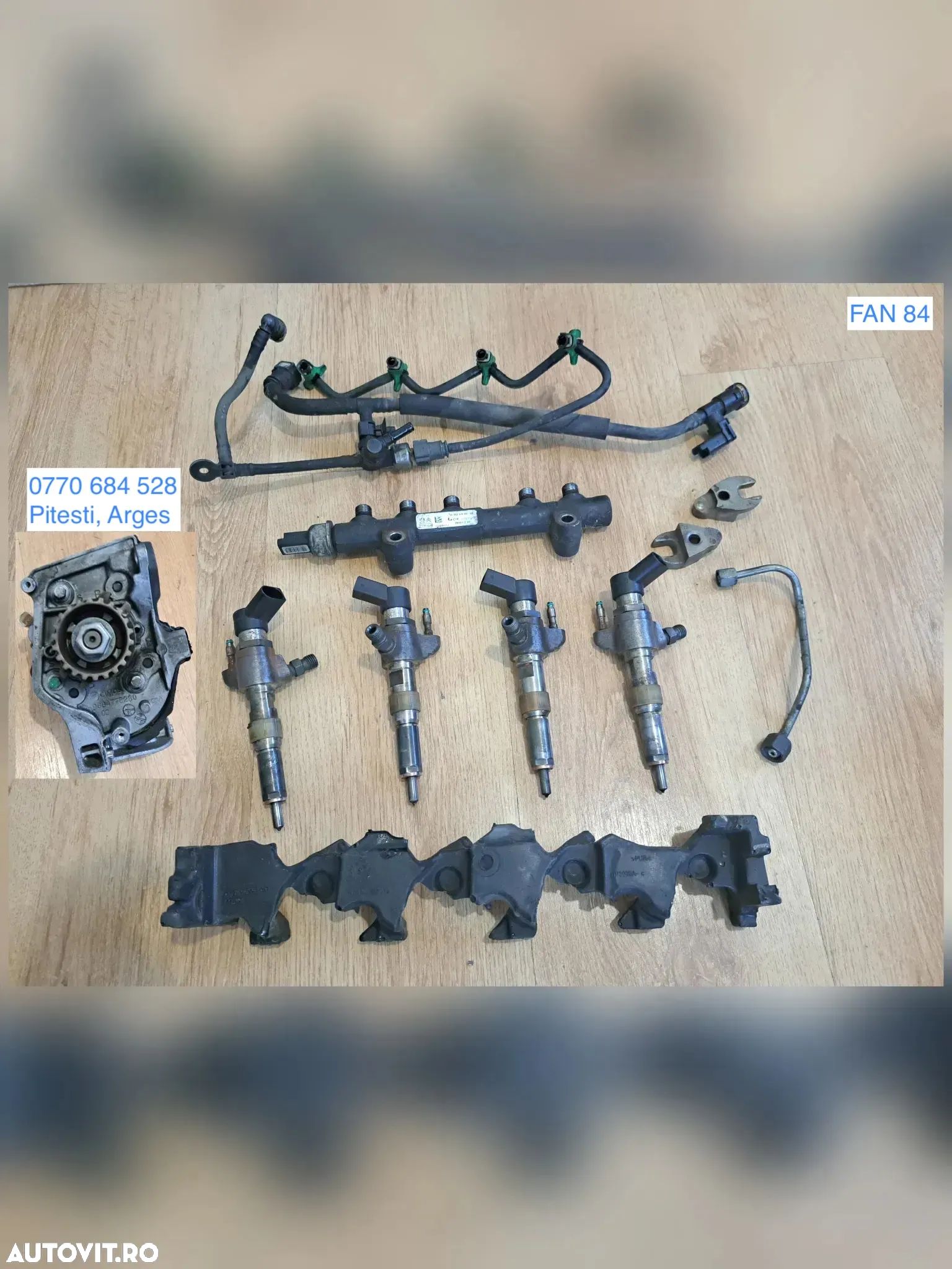 Injector injectoare Rampa injectoare Furtun conducta retur combustibil  Protectie injectoare Ford Focus 3 Galaxy 2 S-Max Monde 4 Transit Connect C-Max 2 Grand C-Max Citroen C4 1.6tdci - 1