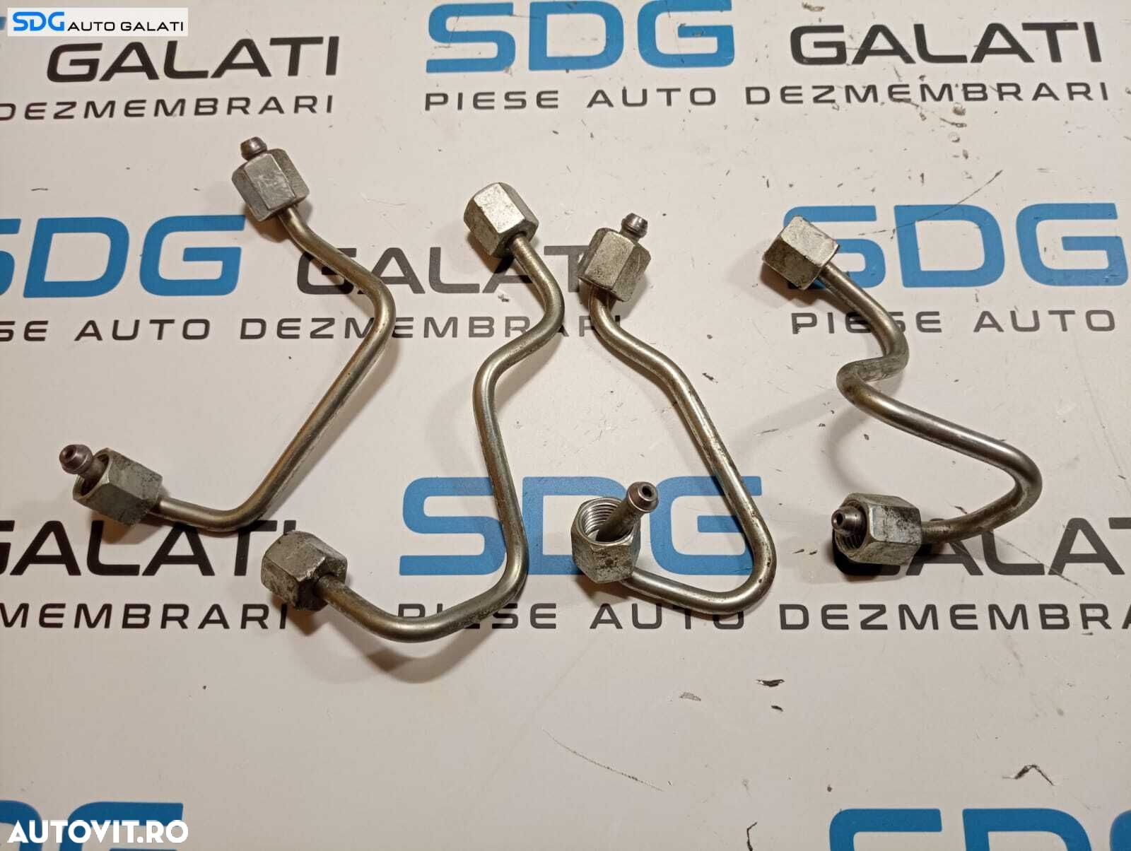 Teava Tevi Conducta Conducte Combustibil Motorina Rampa Pompa Injector Injectoare Volkswagen Passat B6 2.0 TDI CBAB 2005 - 2010 Cod U301 U301B U301C U301R [M7618] - 1