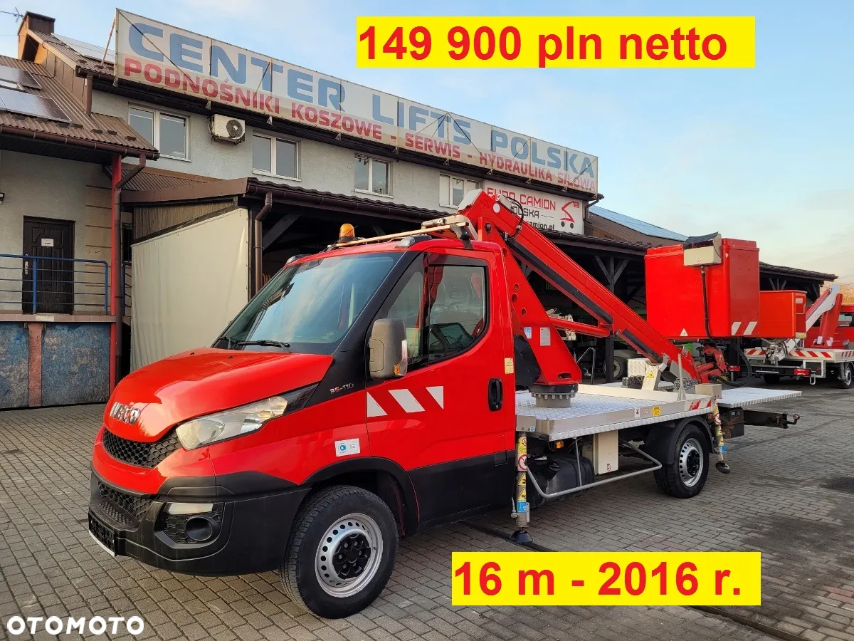 Iveco Daily 35S12 podnośnik koszowy 16 m 17 m 18 m 20 m 21 m - 2
