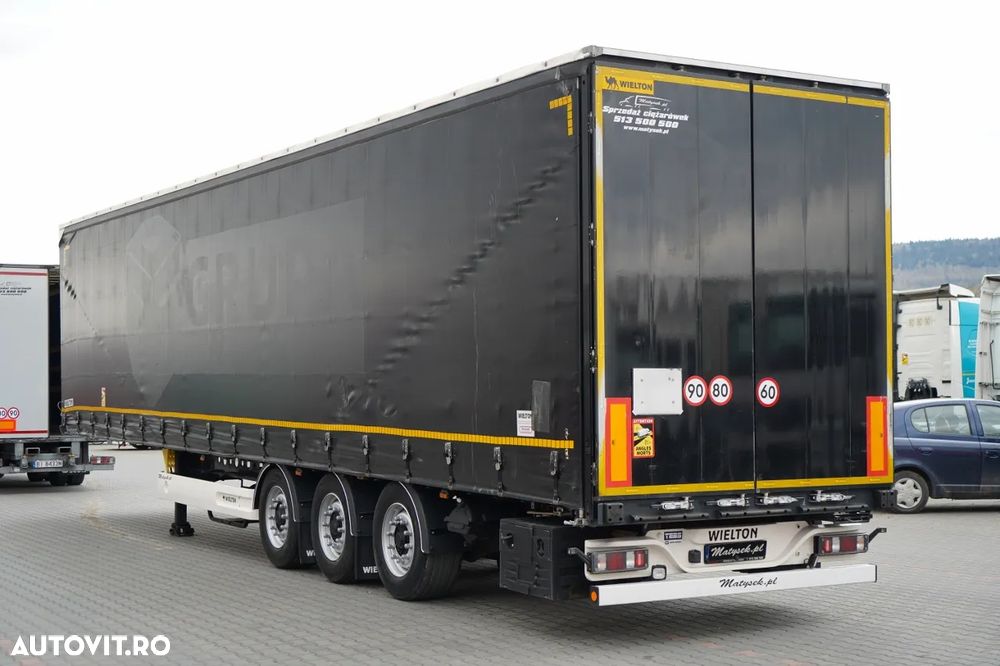 Wielton CORTINĂ / VARIOS / 2x AXE RIDICATIVE / - 4