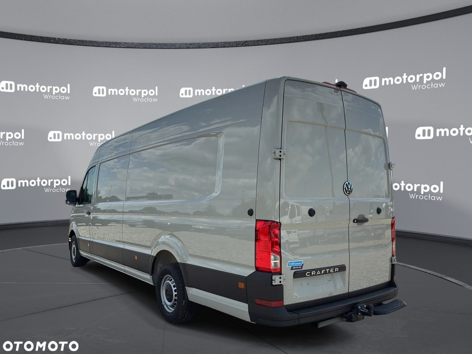 Volkswagen Crafter 35 Furgon LONG/L5H3, 2.0BiTDI 177KM, 4490mm, Wysoki dach, r.o. 4490 - 6