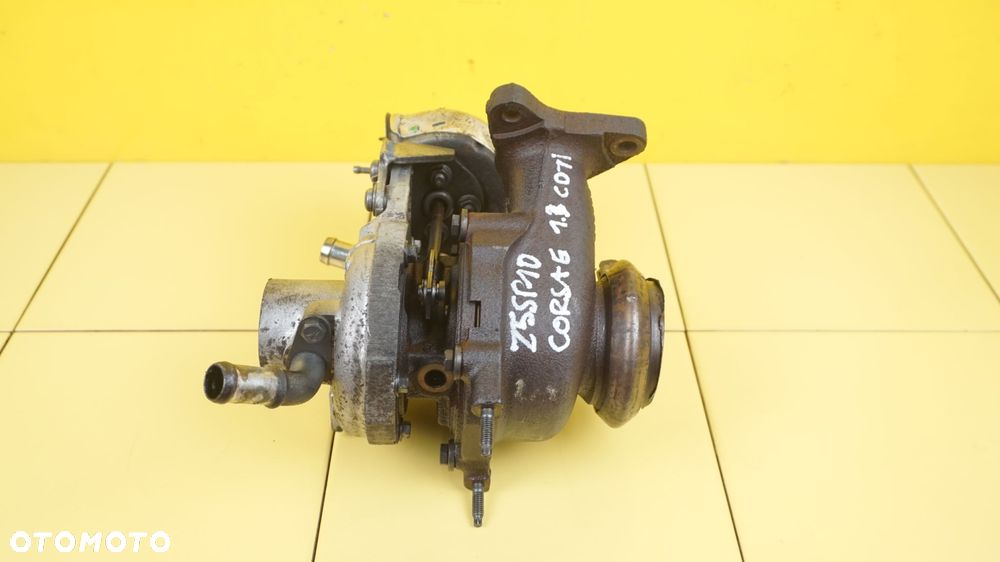 CORSA E ASTRA K 1.3 CDTI 18r 95KM B13DTE turbina turbosprezarka 55278598 - 2