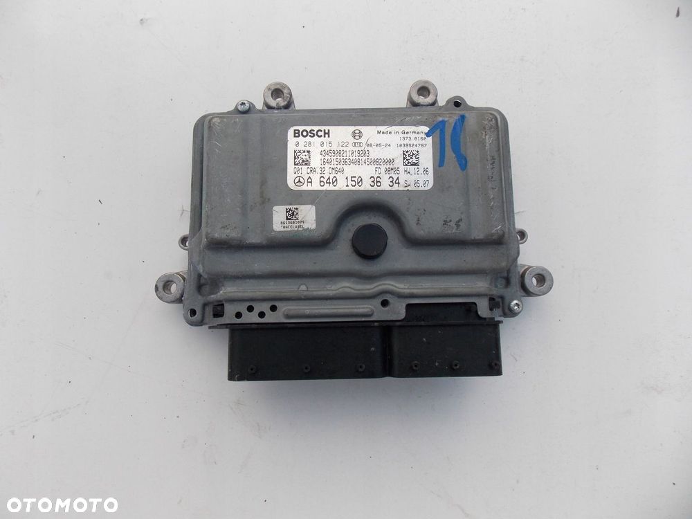 komputer mercedes w169 2.0 0281015122 A6401503634 - 1