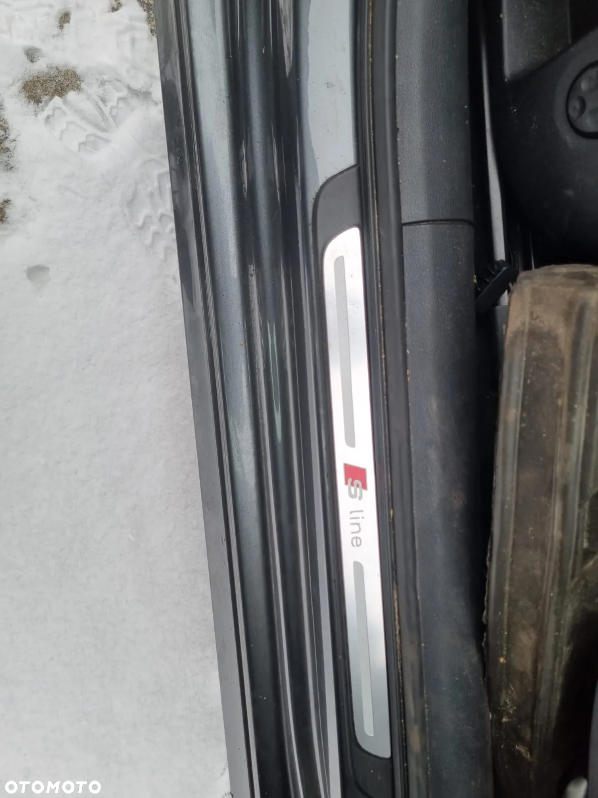 Listwy wewnętrzne progowe Audi A4 B9 Kombi S Line komplet - 2