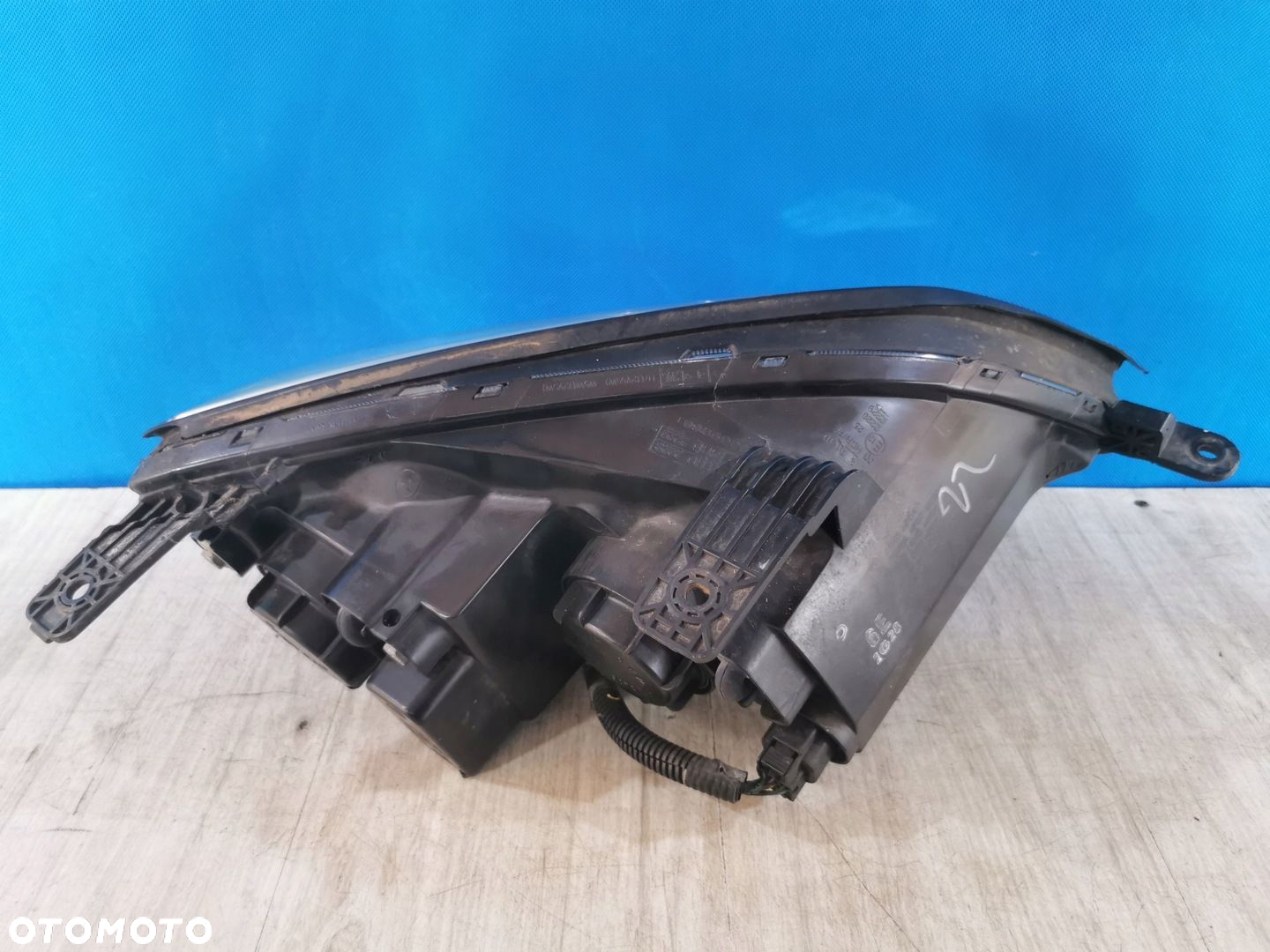 Opel Antara Lift 2010/2015 lampa reflektor przód lewa Anglia - 2