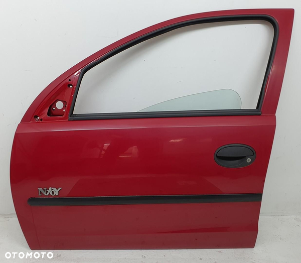 DRZWI LEWY PRZÓD PRZEDNIE Y573 OPEL CORSA C LIFT 5D