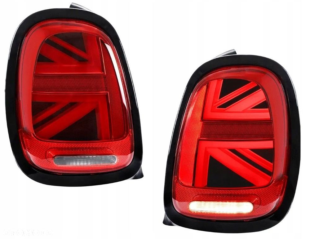 Lampy tylne kpl Vland Led Tuning Red Union Mini Cooper f55 f56 f57 2014-17 - 3
