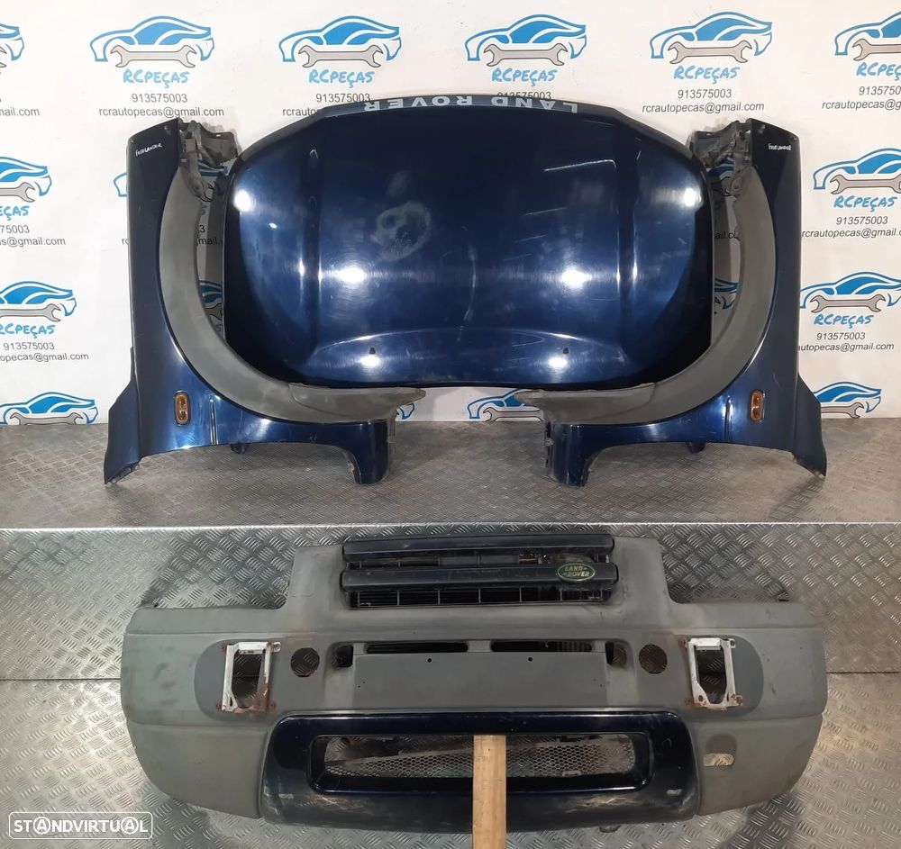 FRENTE COMPLETA LAND ROVER FREELANDER I 1 MK1 CAPOT PARACHOQUES GUARDA-LAMAS OTICAS RADIADOR VENTILADOR FRENTE FIBRA REFORÇO - 10