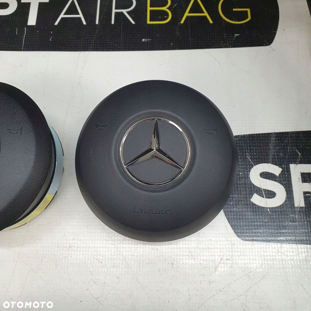 MERCEDES W205 DESKA ROZDZIELCZA KONSOLA KOKPIT PULPIT PODUSZKI AIRBAG AIR BAG PASY KIT SET - 8