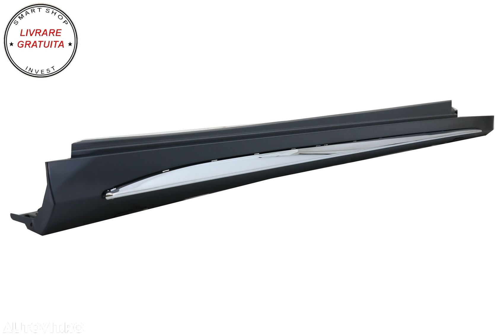 Praguri Laterale Mercedes C-Class W205 S205 (2014-2020) Sport C63 Design- livrare gratuita - 3