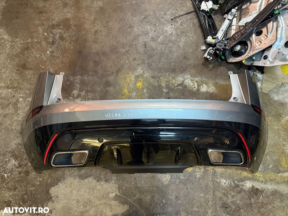 Bara spate completa VELAR echipare DYNAMIC an 2017 cu 6 gauri ptr senzori - 1