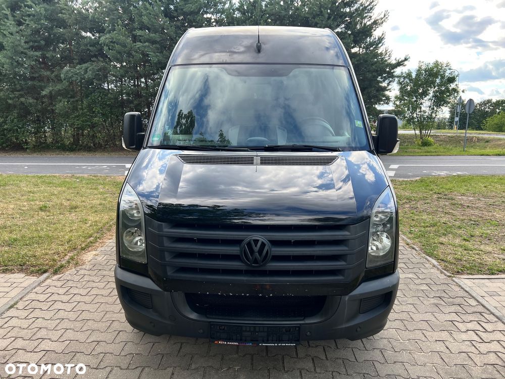 Volkswagen Crafter 2.0 TDI 163KM 2016 rok  Maxi Jumbo Czarny - 6