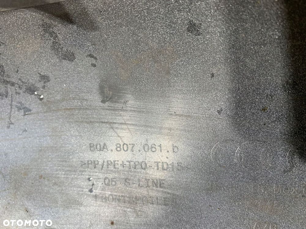 SPOILER ZDERZAKA PRZÓD AUDI Q5 80A 80A807061B - 6