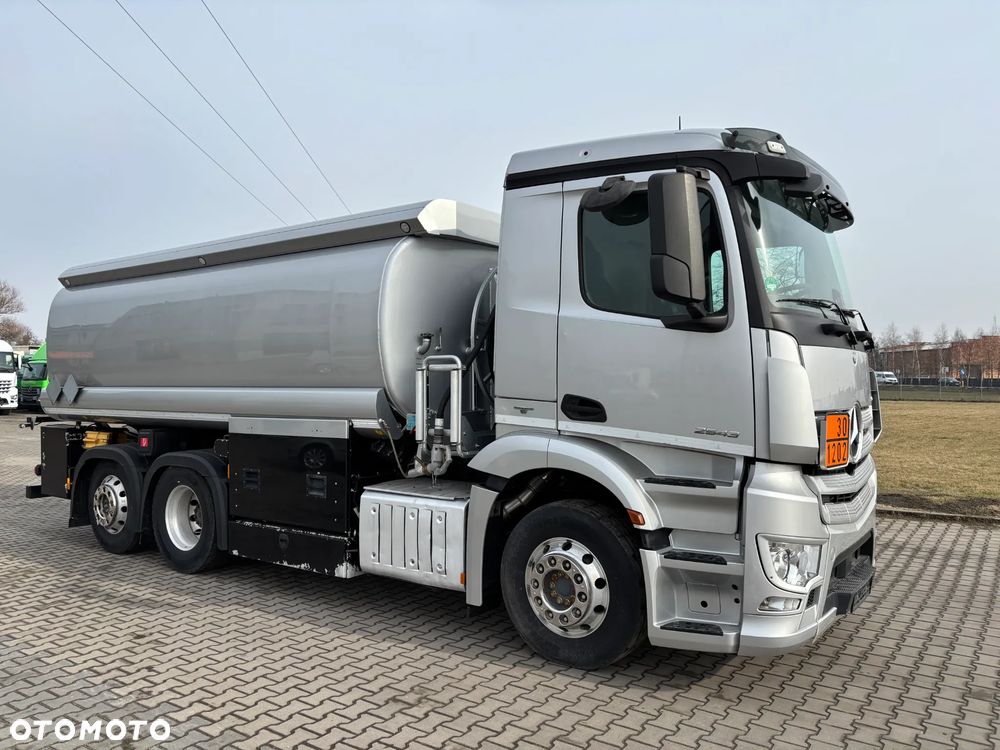 Mercedes-Benz ANTOS 2543 cysterna do dystrybucji paliwa, zabudowa ESTERER , z Niemiec - 3