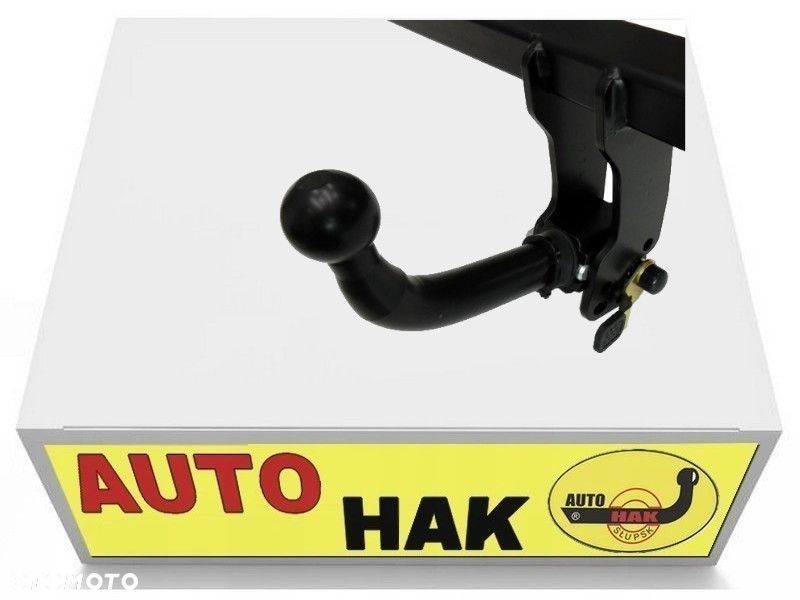 SŁUPSK WYPINANY AUTO  HAK HOLOWNICZY + MODUŁ WH1 + ADAPTER do GOLF 5 V+PLUS 6 VI+PLUS od 2003-2014 - 16