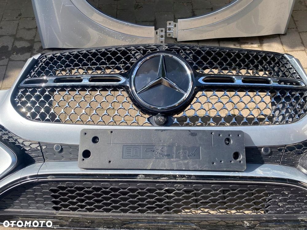 ZDERZAK MASKA LAMPA PAS PRZEDNI MERCEDES GLE 167 SUV LIFT MULTIBEAM - 1