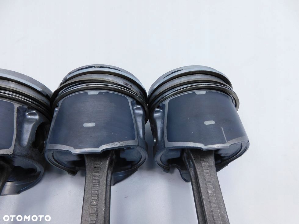 4X Tłok z korbowodem 2.0 TDCI HDI Volvo V50 S40 Ford Mondeo MK4 Kuga S-max - 3