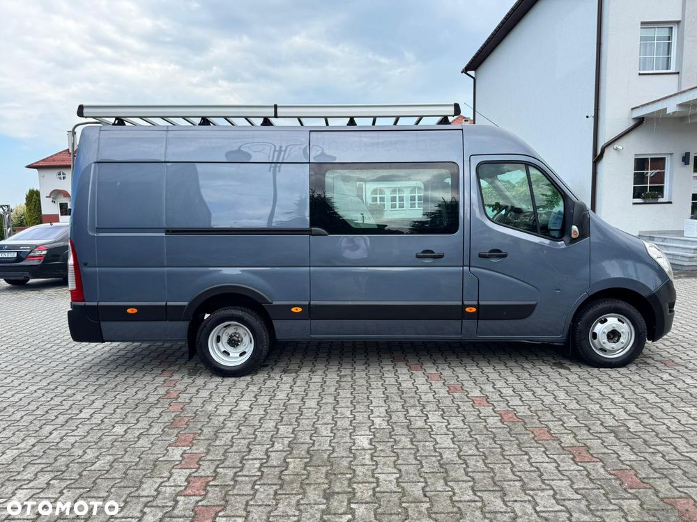 Renault MASTER L4H2 Klima Elektryka Na Bliźniaku Brygadówka Dubel Kabina 7os Hak Serwis - 4