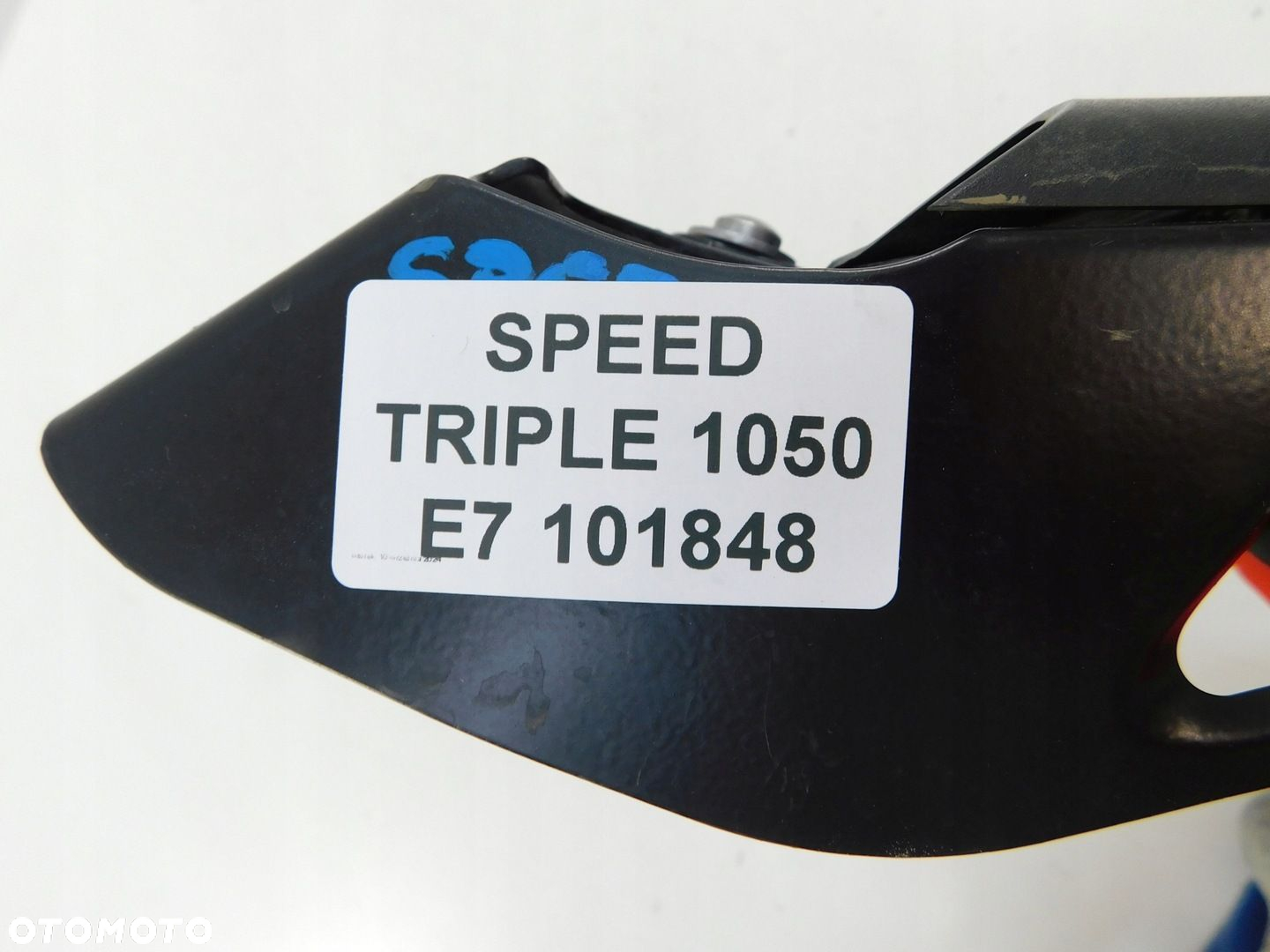 TRIUMPH SPEED TRIPLE 1050 MOCOWANIE TABLICY REJESTRACYJNEJ TYŁ - 7