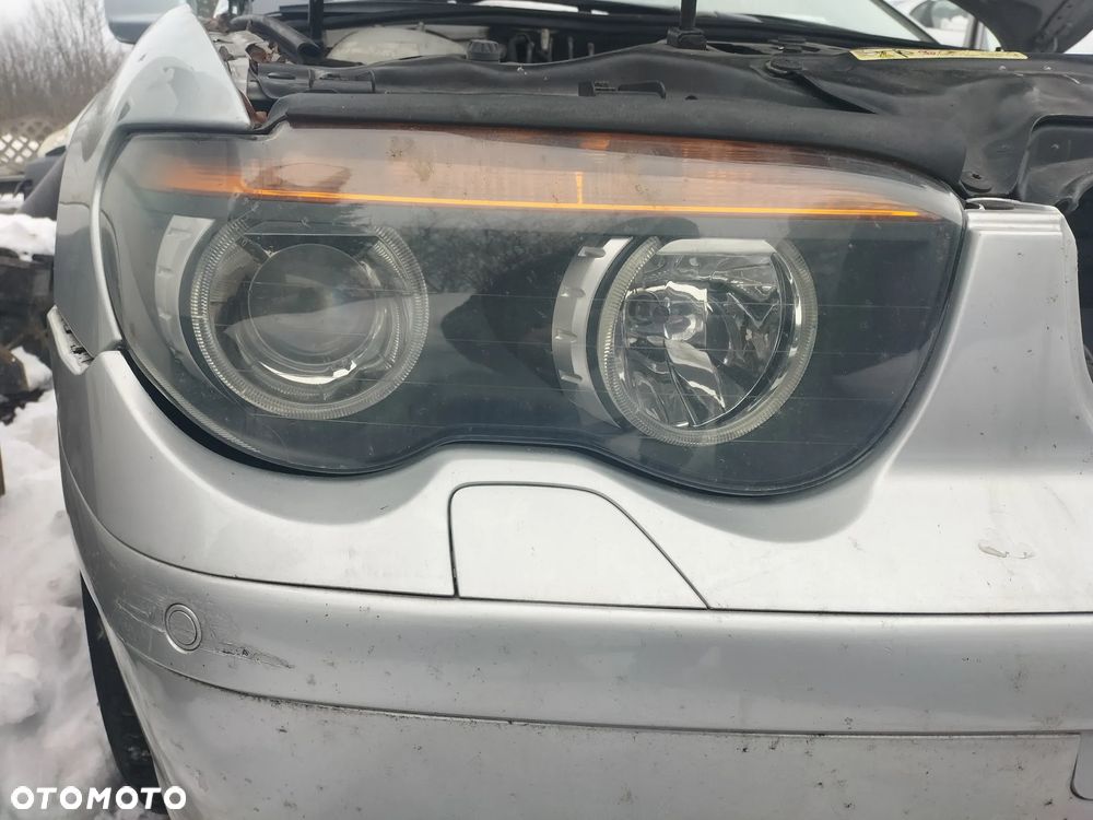 BMW E65 LAMPA PRAWY PRZÓD XENON LAMPA TYŁ BŁOTNIK ZDERZAK LUSTERKO KLAPA SZYBA TITANSILBER 354 - 1