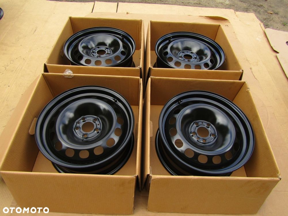 4x Felgi 16 Fiat 500L Tipo II Doblo Opel Combo D 6,5j 5x98 ET39 - 1