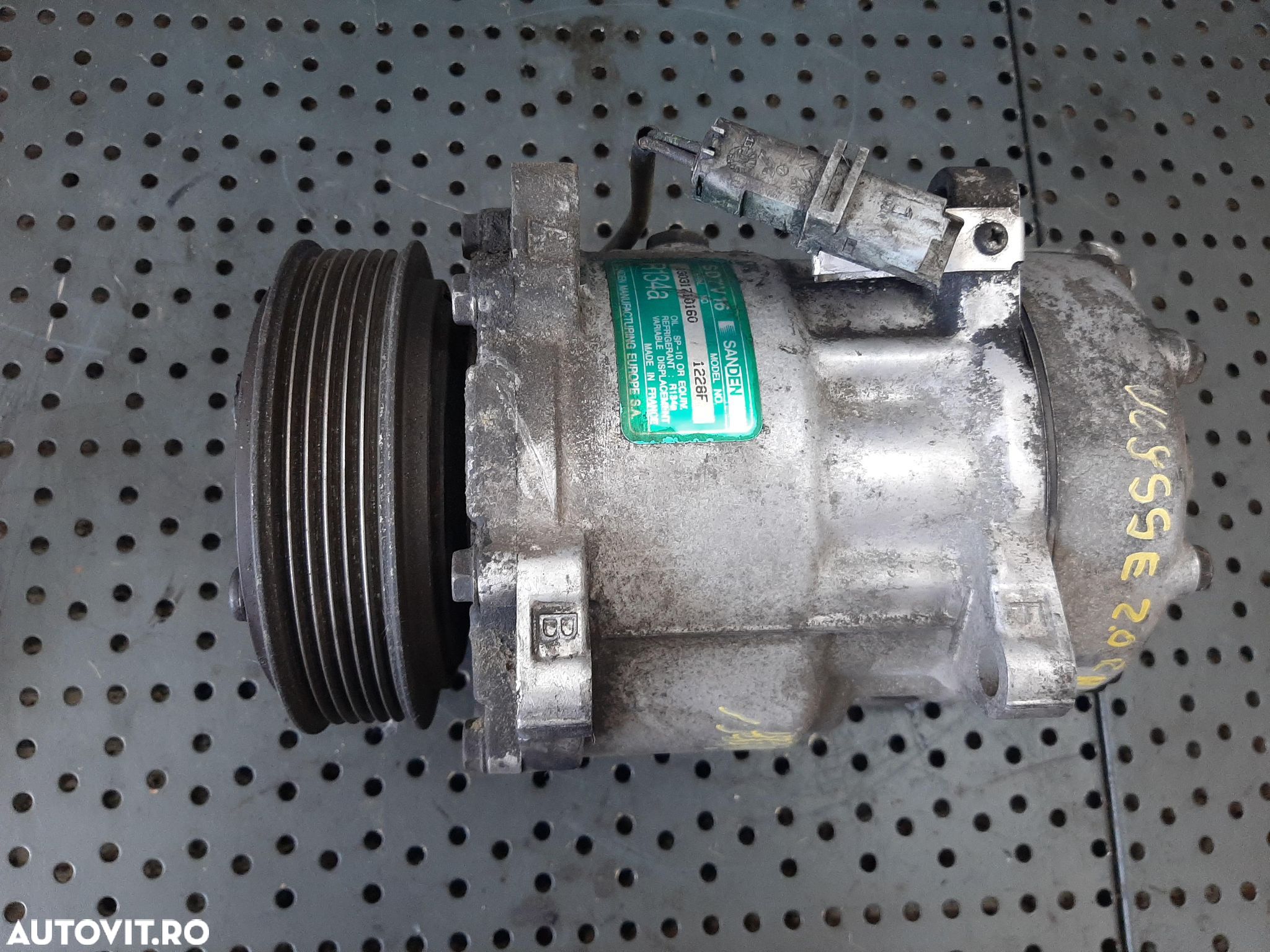 Compresor clima ac 2.0 hdi rhw fiat ulysse peugeot expert 806 807 citroen jumpy c8 sd7v16 - 1