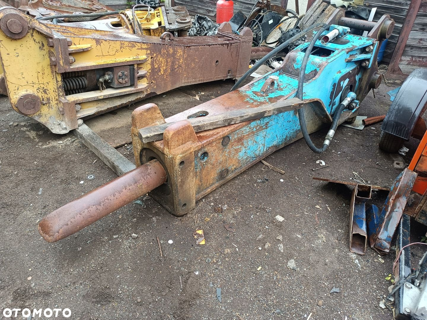 MŁOT MLOT hydrauliczny Wyburzeniowy kruszący fi 80 90 800 900 3250 KG - 2