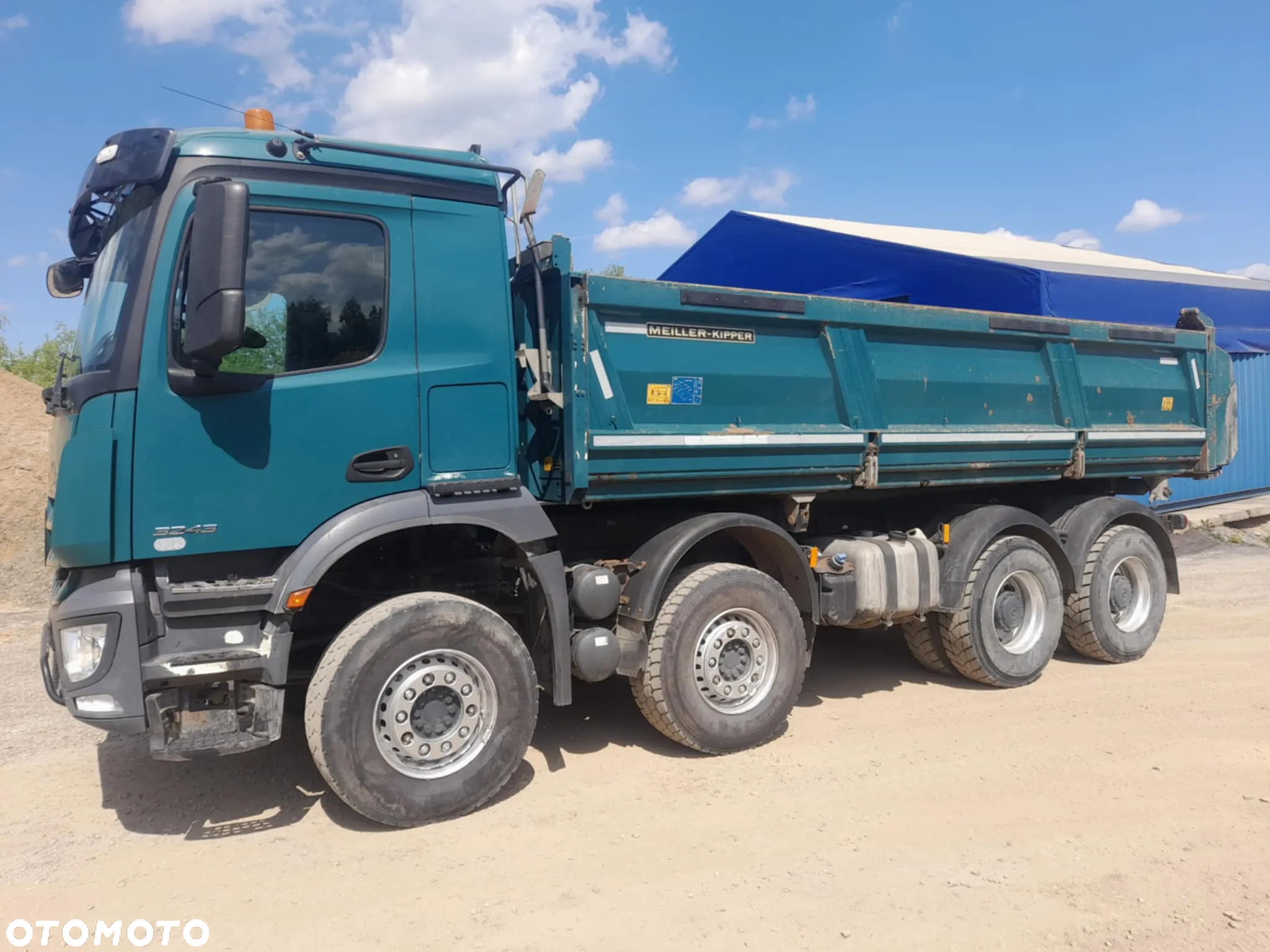 Mercedes-Benz Arocs 3243 8x4 Meiller Kiper Bordmatik DMC 34 - 3