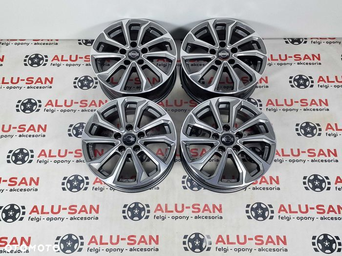 NOWE ALUFELGI NISSAN 16" 5x114,3 Qashqai X-Trail Primera Grafit Poler - 4