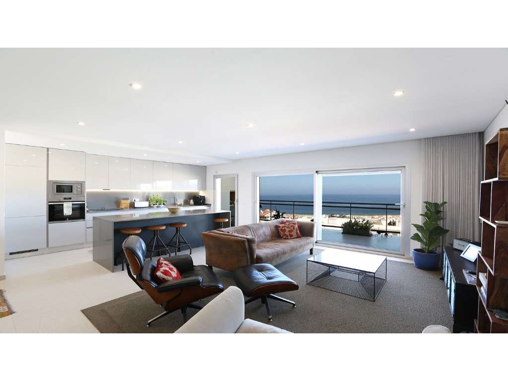 Penthouse T3 com vista panorâmica de mar e terraço privado em condo... - Grande imagem: 2/44