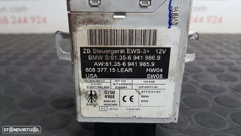 MÓDULO ELETRÓNICO BMW X3 (E83) 2.0D - 5