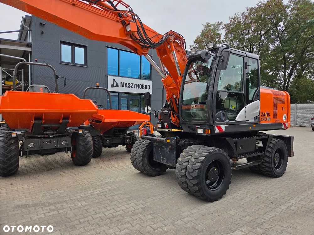 Hitachi Koparka Kołowa HITACHI ZX170W -5B Szybkozłącze Hydrauliczne + 3 łyżki - 11