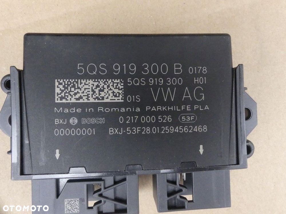 dw golf 8 sterownik parktoników 5qs919300b - 2