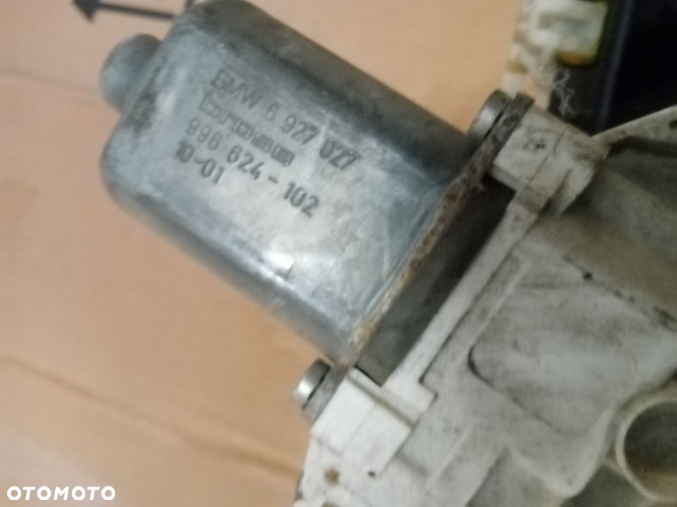 Mechanizm podnośnik szyby lewy przód BMW E90 E91 - 4