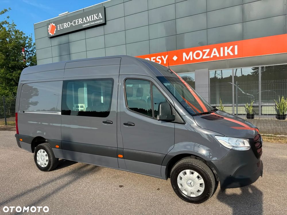 Mercedes-Benz Sprinter 319, 3.0 190KM, L2H2, Brygadówka 6os, Automat, Bardzo zadbany - 18