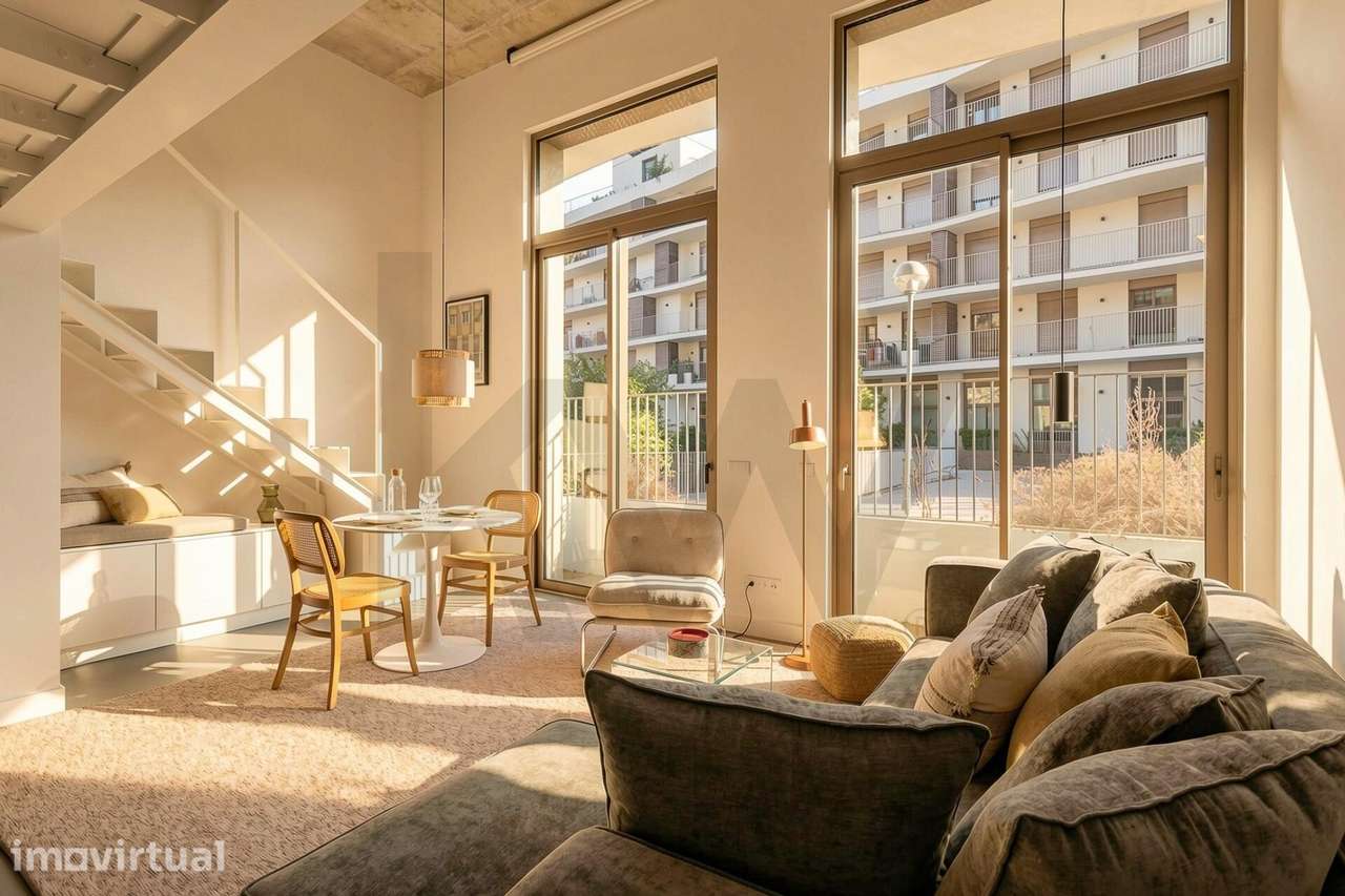 Arrendamento de Loft T1 Mobilado no Alma Gardens (0C) | Miraflores - Grande imagem: 5/44