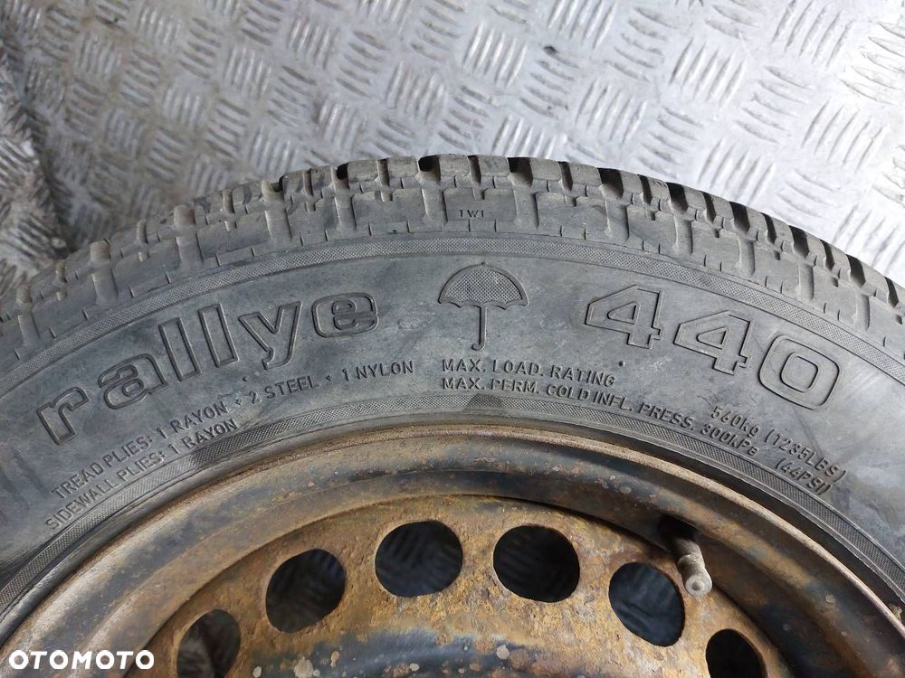 KOŁO ZAPASOWE ZAPAS 5X120 6Jx15 ET42 FI72,6 185/65R15 RALLYE 440 E46 - 5