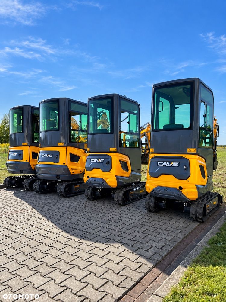 Inny Minikoparka CAVE CE12 PROMOCJA! 1200KG z Kabiną 2026r Nowość LEASING RATY, Skrętne ramie, Ogrzewanie, ZESTAW - 16