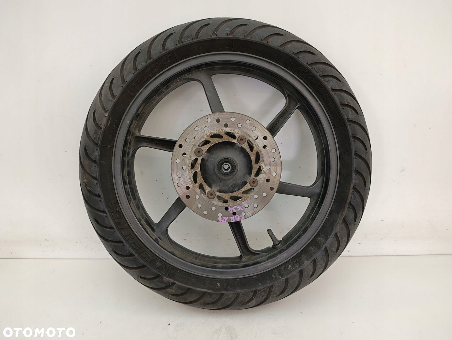 HONDA CBR 125 JC34 KOŁO OPONA FELGA PRZÓD - 1